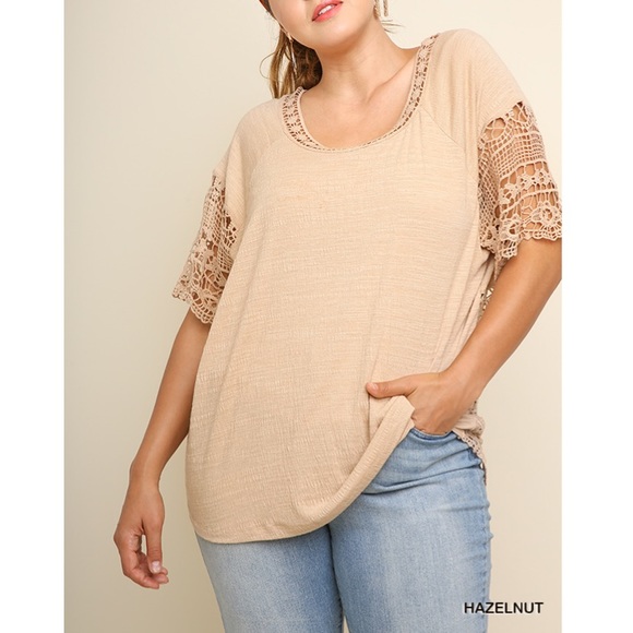 (1 LEFT) PLUS❤️CROCHETED TOP - Picture 3 of 5